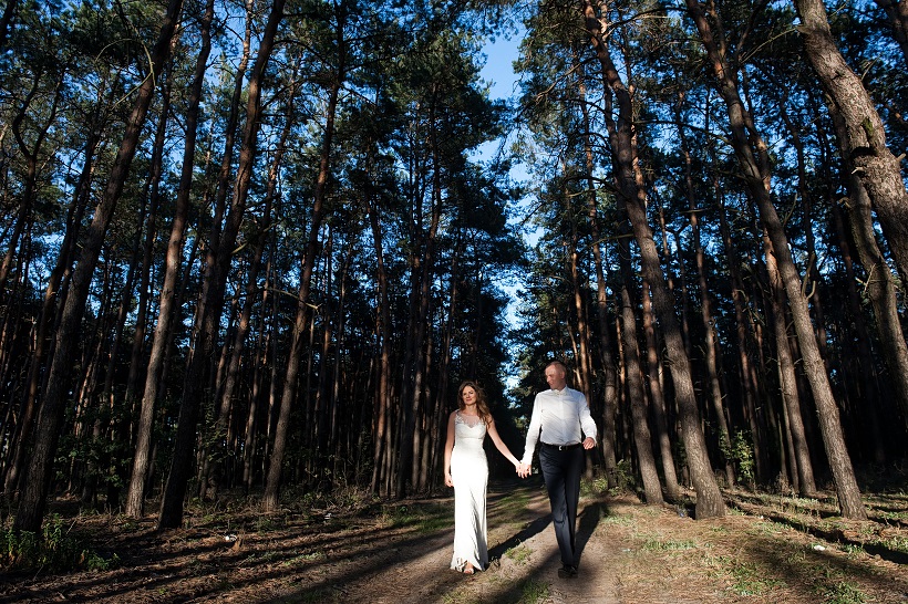 fotograf plener ślubny Łódź